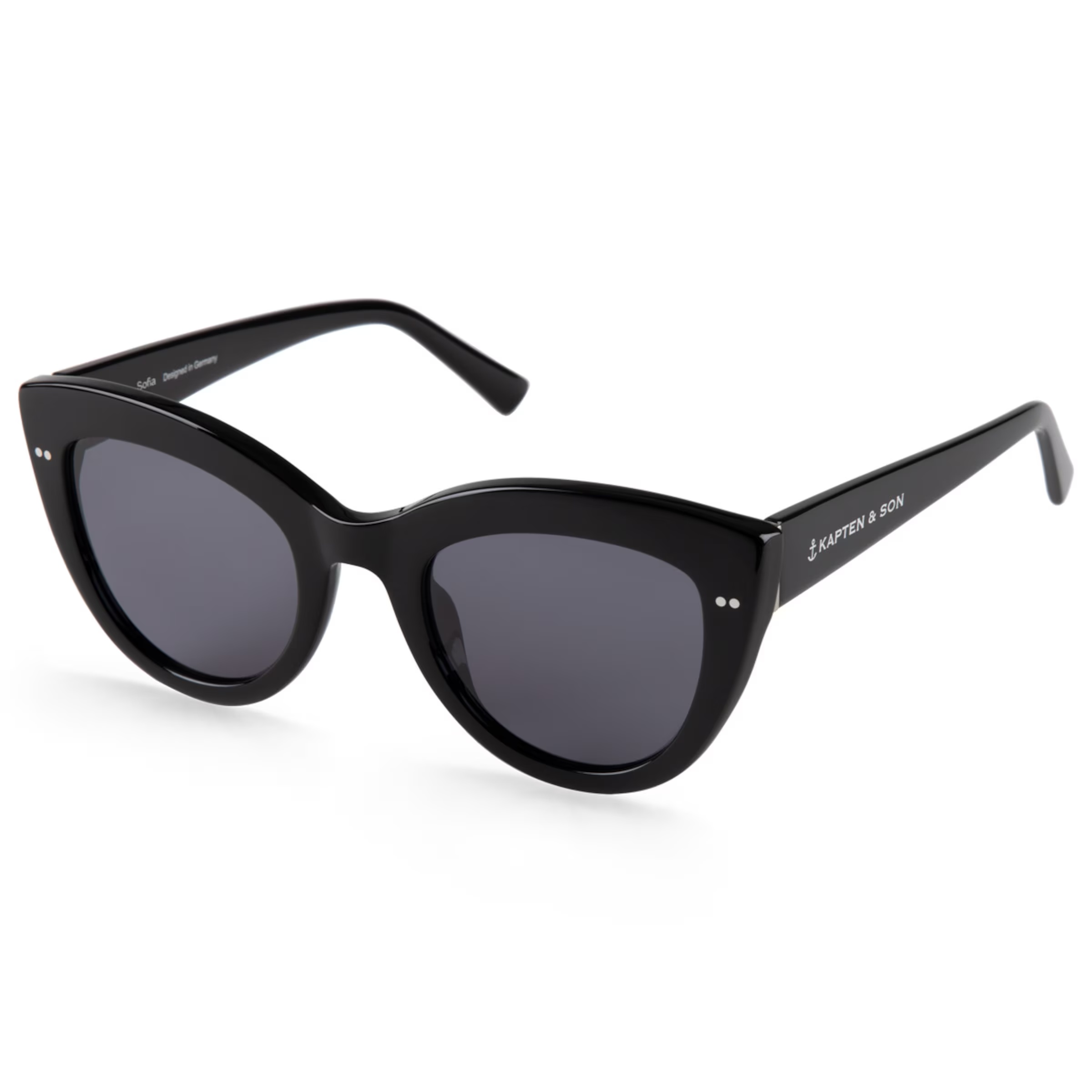 Sofia All Black avec verres correcteurs