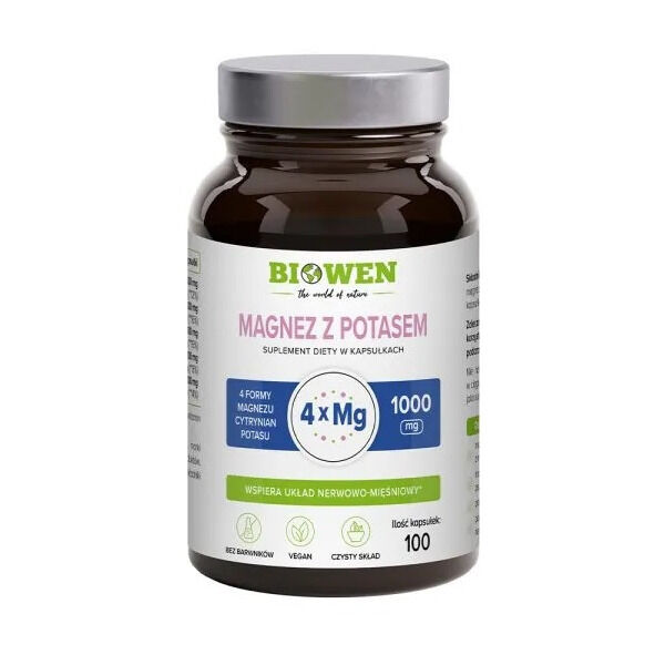 Biowen magnezij s kalijem