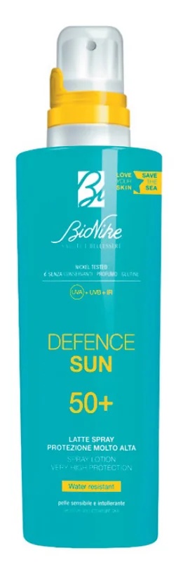 BIONIKE Bionike Defense Sonnenmilchspray LSF 50+ 200 ml Hoher Schutz vor der Sonne