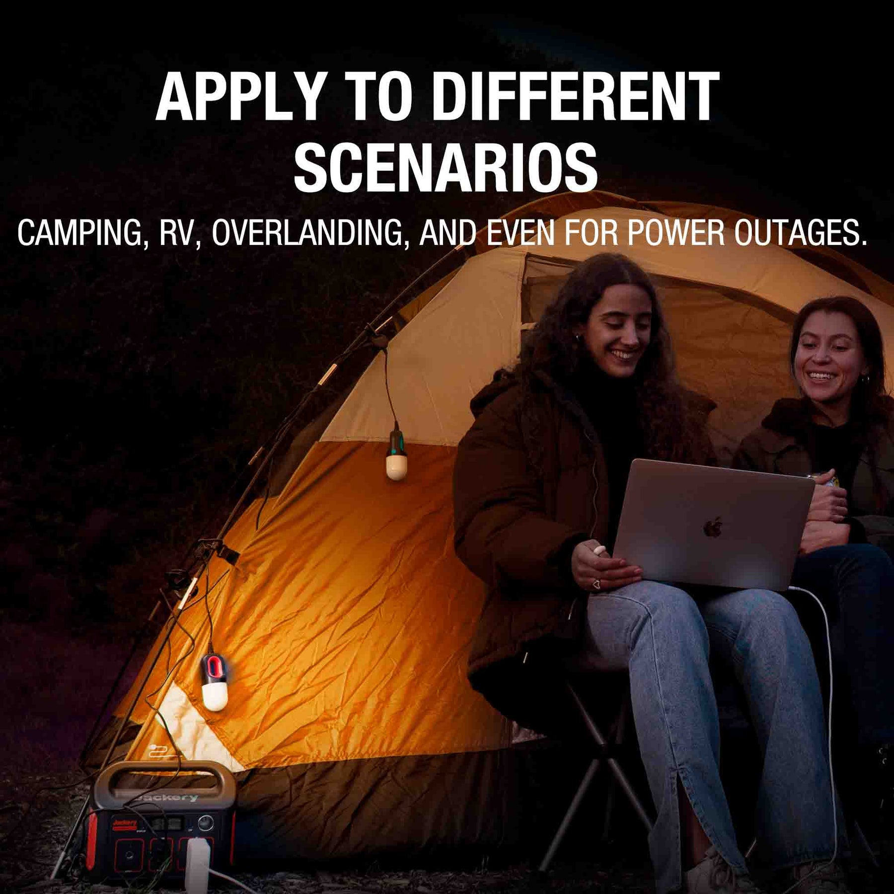 Lâmpada de acampamento Jackery
