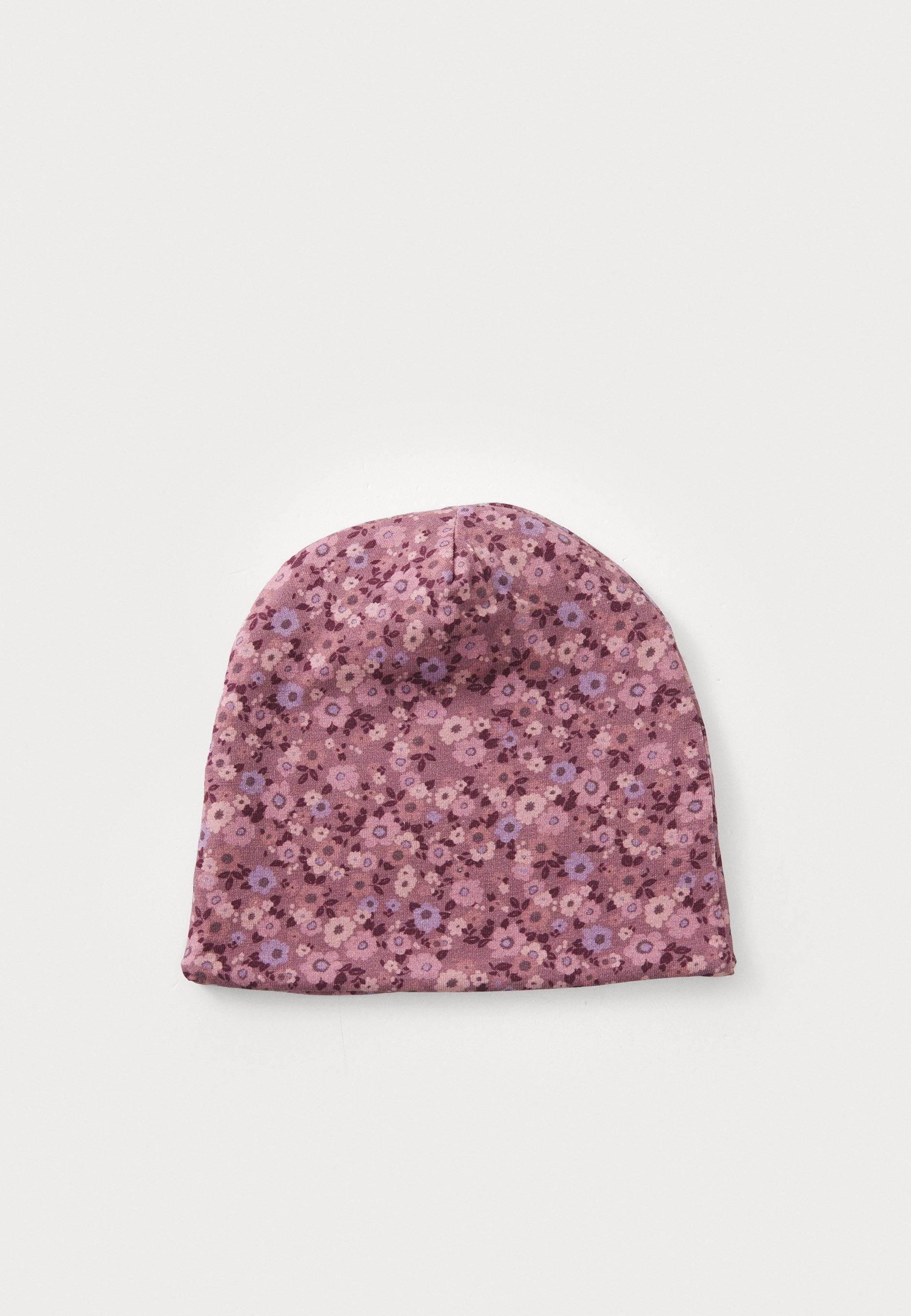 Lindex BEANIE UNISEXE - Bonnet - fleurs lilas poudrées
