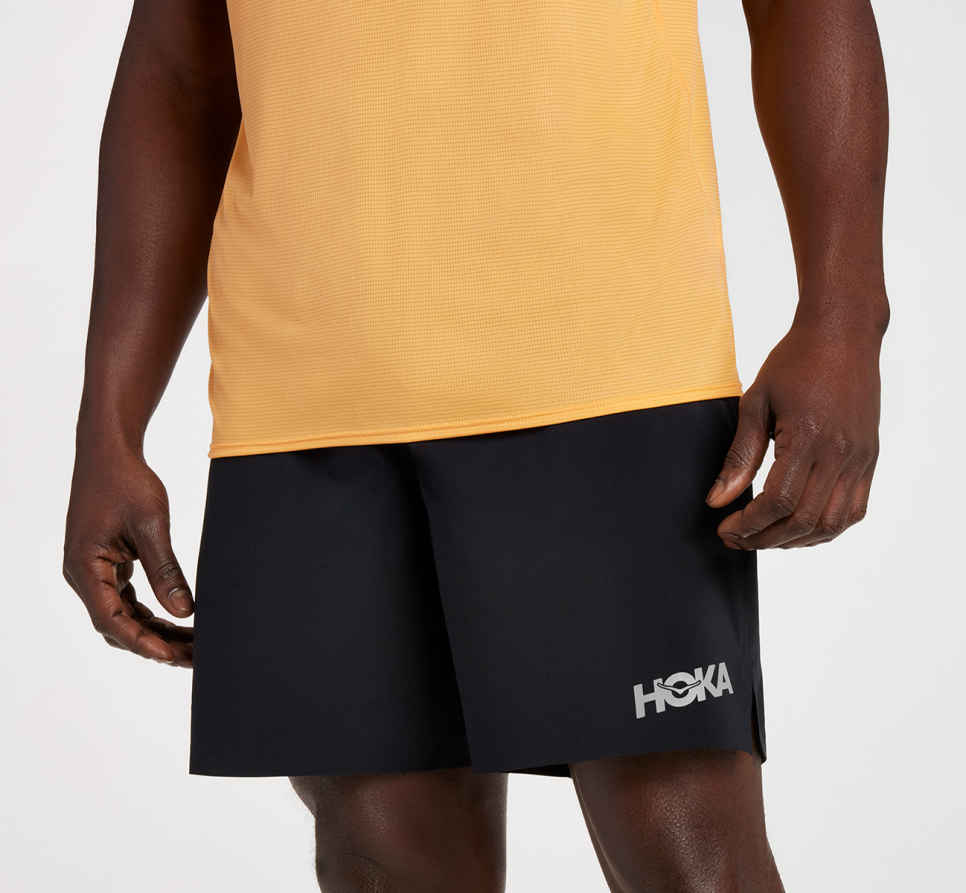 HOKA Short de sport noir