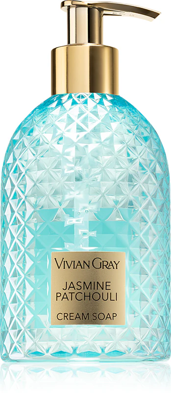 Vivian Gray Gemstone Jasmijn & Patchouli Romige Handzeep