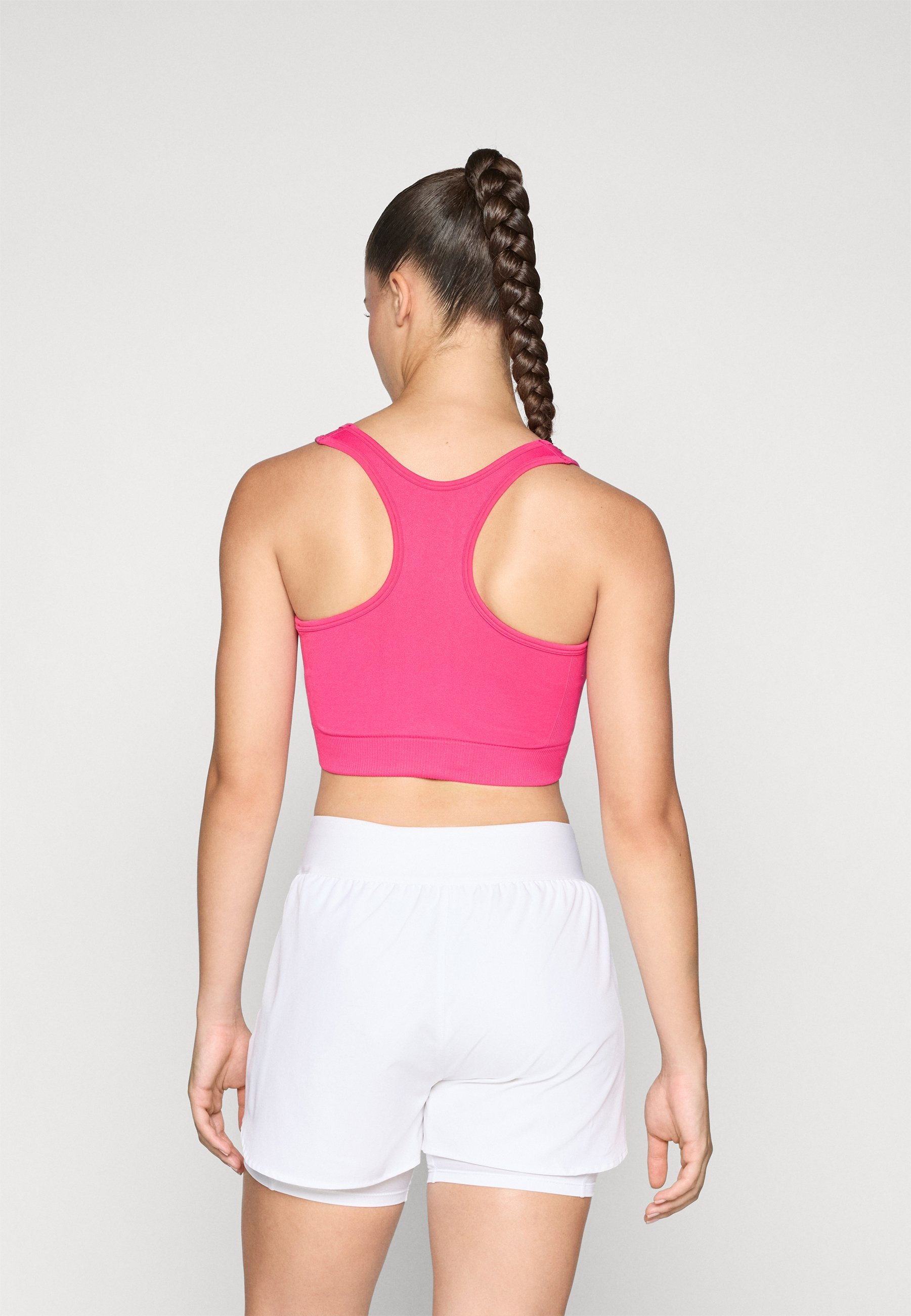 Björn Borg STUDIO SEAMLESS LOW BRA - Sportovní podprsenka s lehkou oporou - black/grey