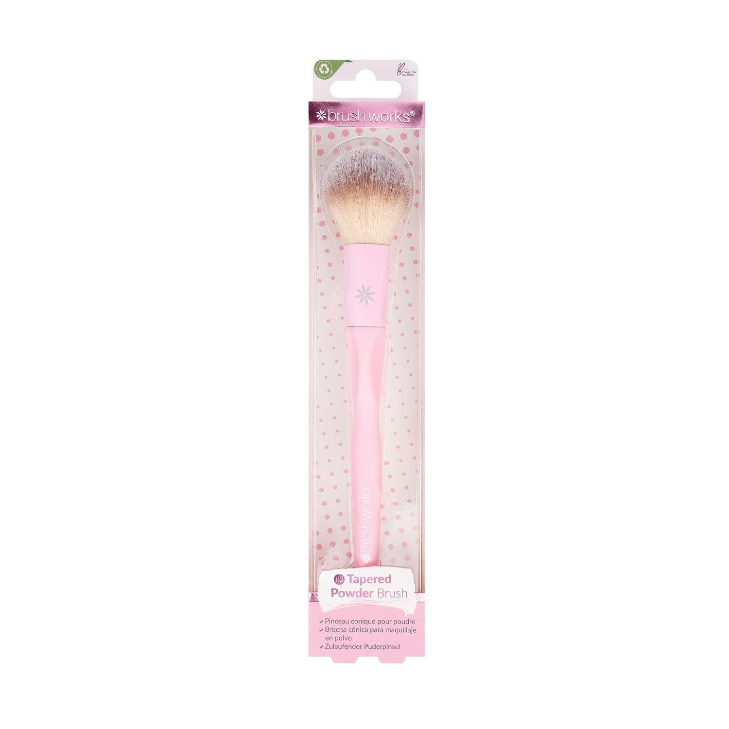 Brushworks Pinceau Poudre HD Rose