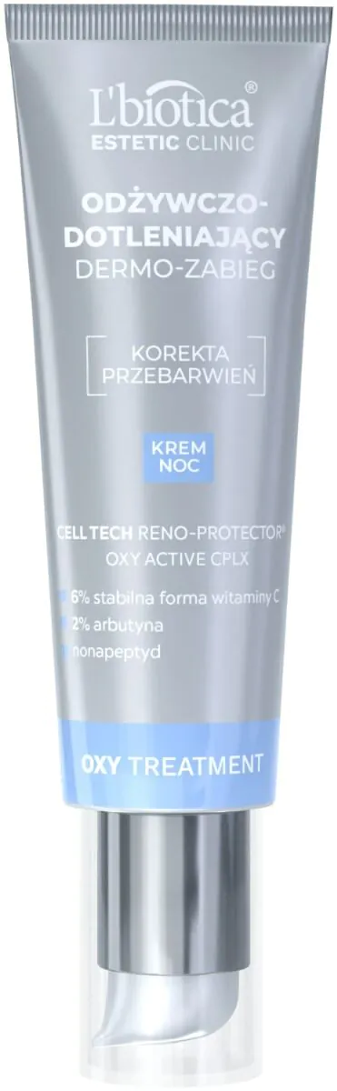 L'biotica Estetic Clinic Oxy Treatment Odżywczo-Dotleniający Dermo-Zabieg Krem na noc