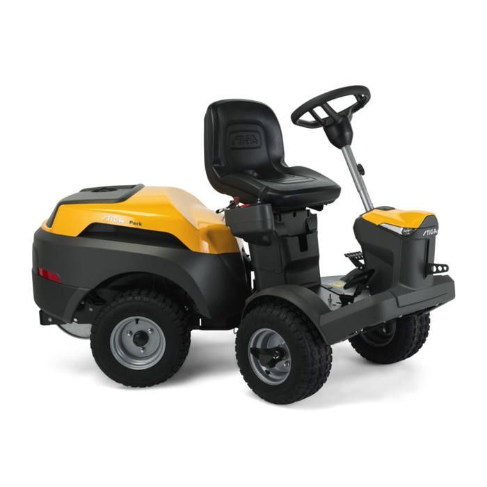 STIGA STIGA 500 W PARK TONDEUSE AUTOPORTÉE COUPE FRONTALE, 586 CM³, 95–110 CM – DIRECTION ARTICULÉE 50/50, PLATEAU FRONTAL –