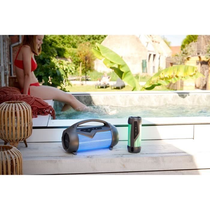 Altoparlante Bluetooth BIGBEN PARTYBTIPLITE - USB SD AUX-IN - 30 cm - 50 W - IPX54 - Per esterni