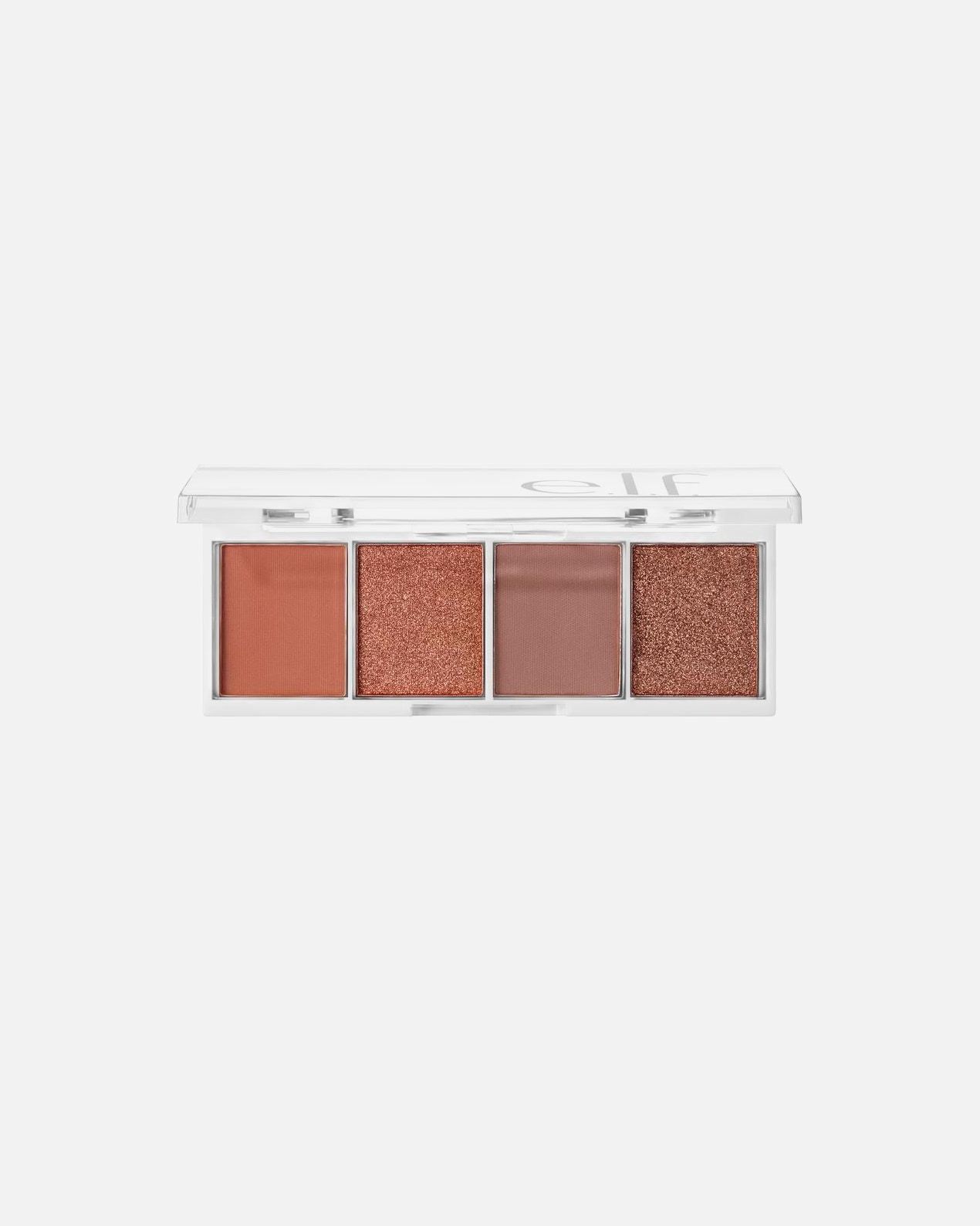Paleta sjenila za oči elf Cosmetics u praktičnim veličinama porcija – 3,5 g