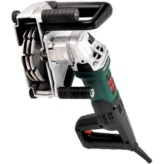 Concrete Grooving Machine - METABO - MFE 40 - 2 Diamond Grinding Wheels - Cutting Depth 40 mm - Corded