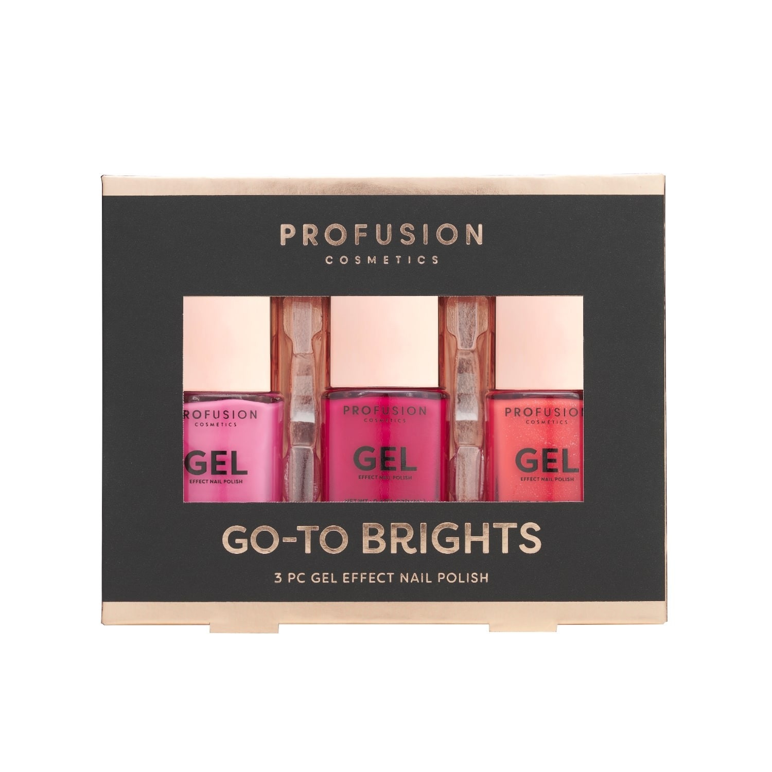 Profusion Set 3 vernis effet gel