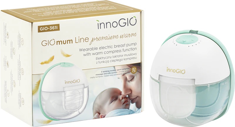 innoGIO GIOmum Line Premium topla enojna prsna črpalka