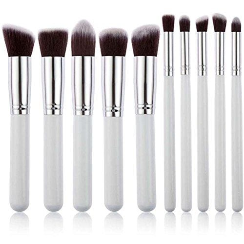 Technique Pro Make-up Accessoires Make-up Kwastenset - Wit / Zilver