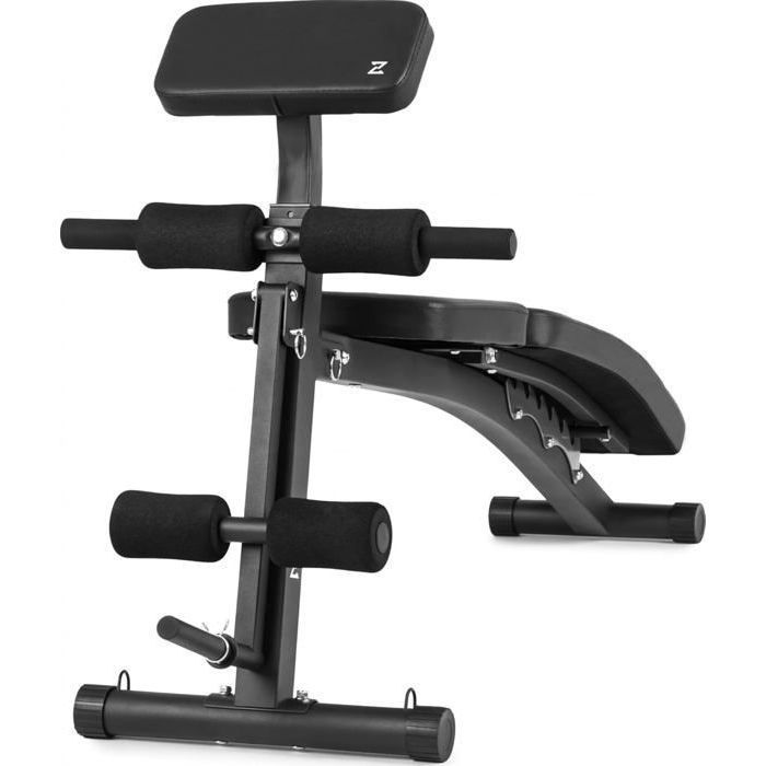 ZIPRO Multifunctional Weight Bench | Leg Press, Bicep Curl Station, Expanders | Foldable and Adjustable