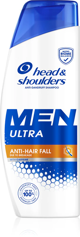Shampoo Anticaspa e Anti-Queda Head & Shoulders Men Ultra com Cafeína