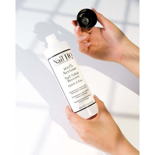 Quitaesmalte Nail HQ 100% Acetona - 400 ml