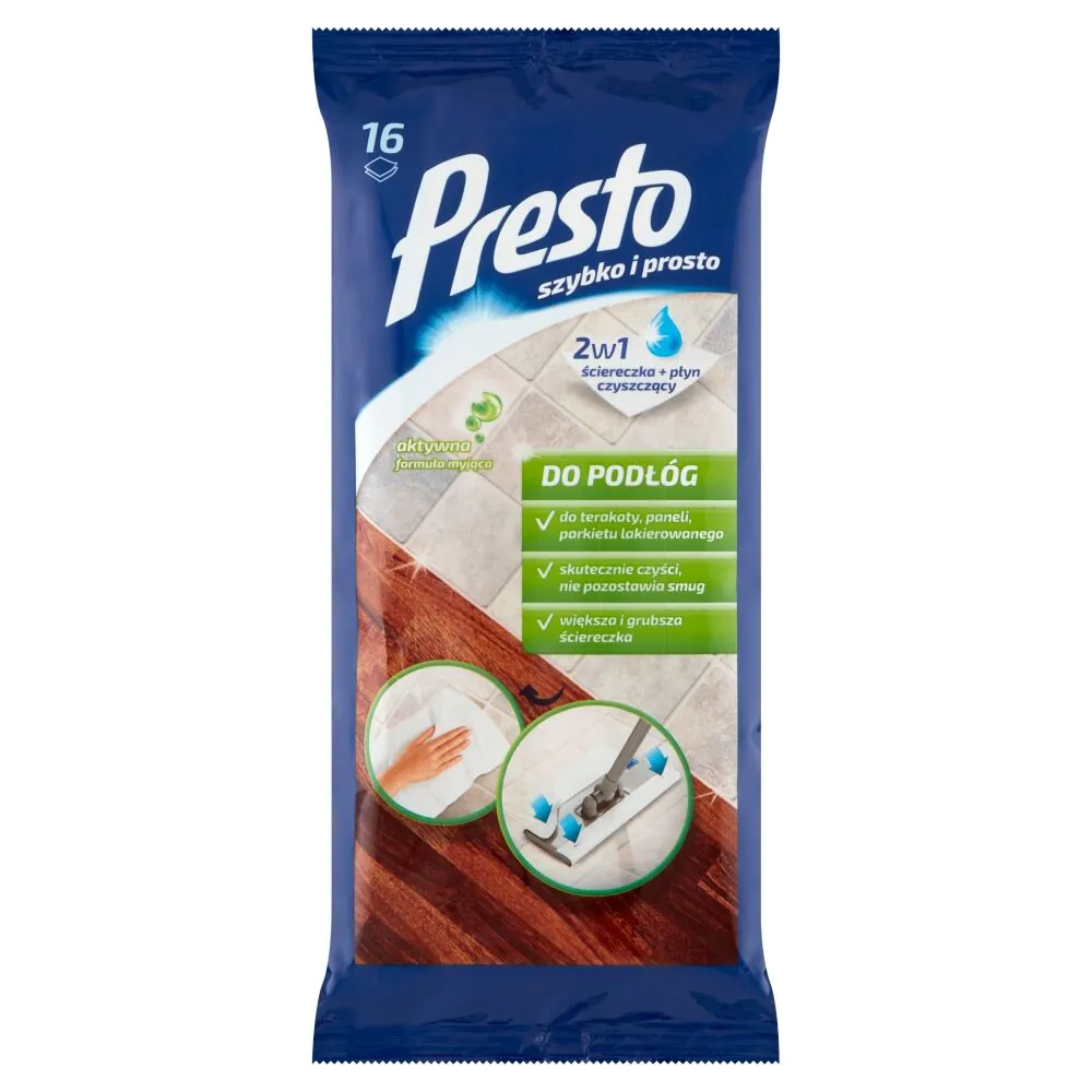 Presto Clean Ściereczki gospodarcze do podłóg
