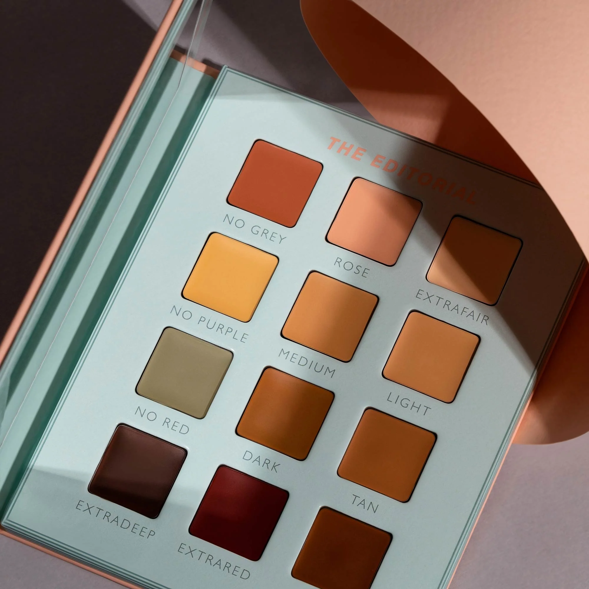Incarnato The Editorial Palette - Palette viso, Correttore