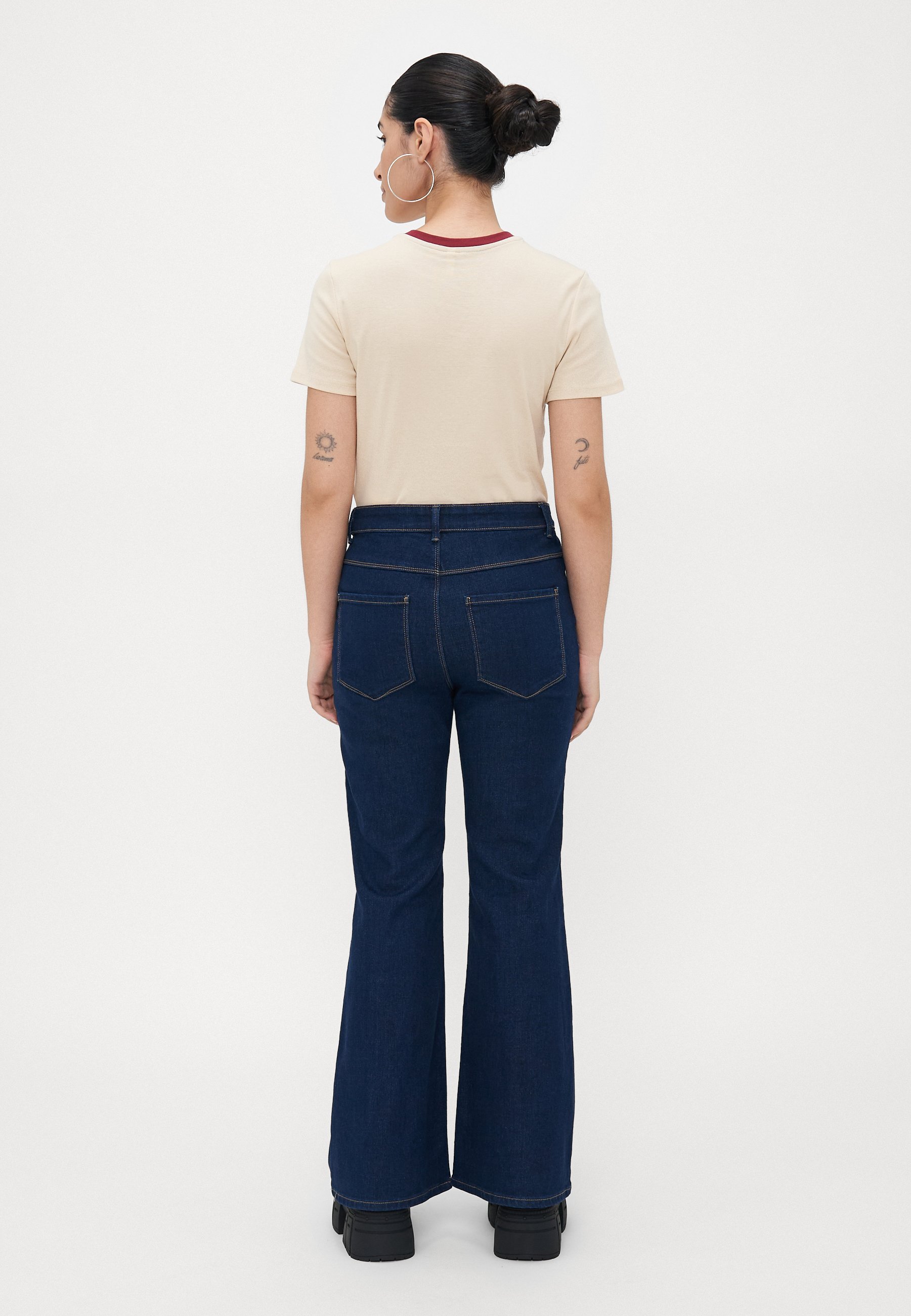 ONLY Petite ONLHENNI LIFE - Džíny s úzkým výstřihem - black denim