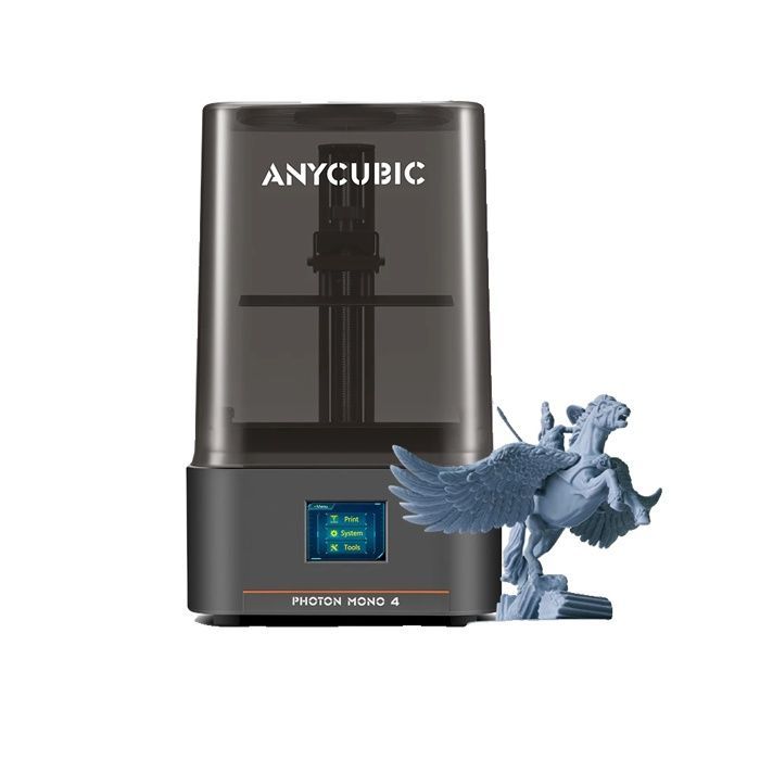 Imprimante 3D - Anycubic - Photon Mono 4 - Résolution 10K - Écran 7 pouces - 4kg