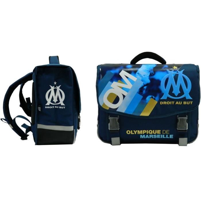 Zaino OLYMPIQUE DE MARSEILLE 41 cm 2 scomparti Blu