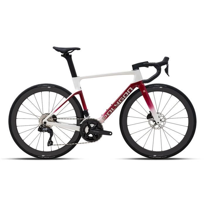 Vélo de route Polygon Helios A7 DI2 - Rouge - XS