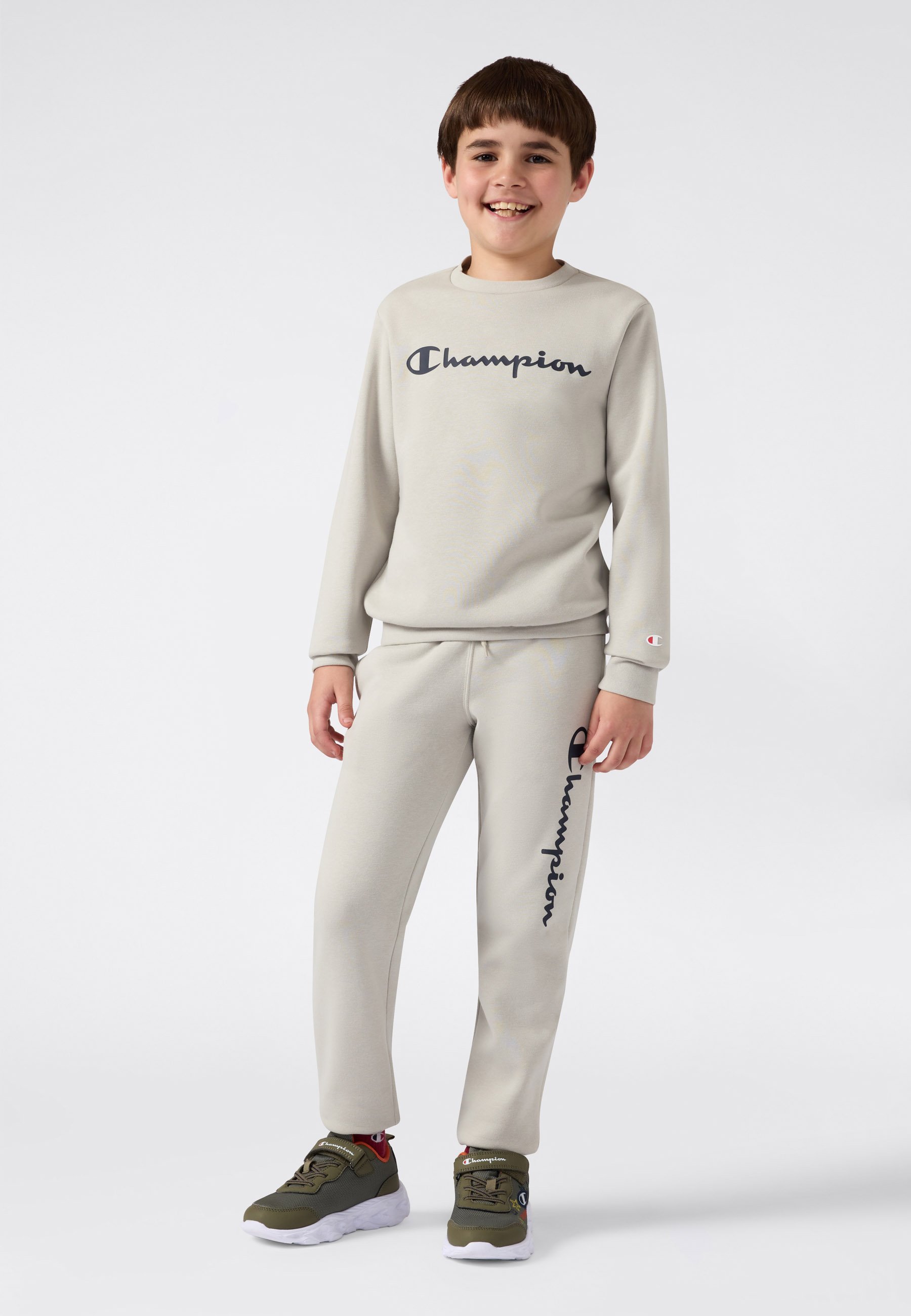 Sweat-shirt Champion BASICS CREW NECK - beige