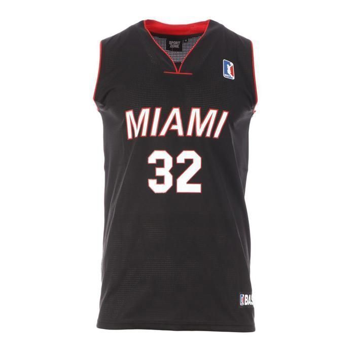 Basketball jersey - Sport Zone - Miami 32 - Black - 100% polyester - Sleeveless