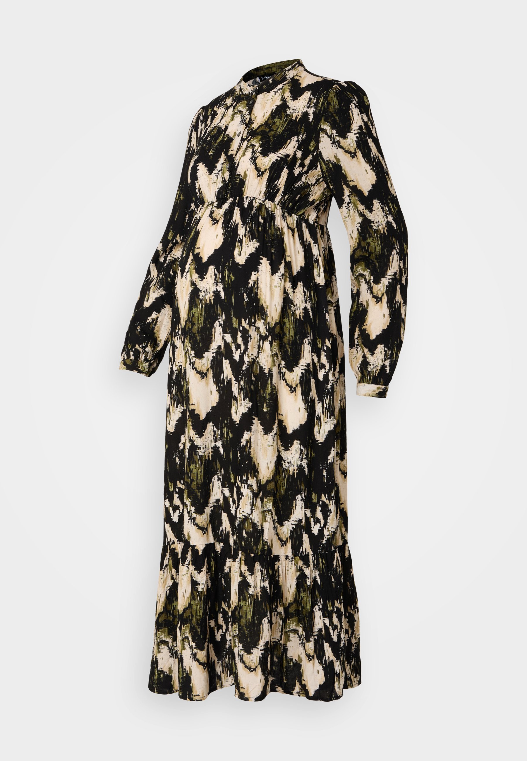 ONLY MATERNITY OLMJESSIE MIDI-JURK - Overhemdjurk - lodengroen