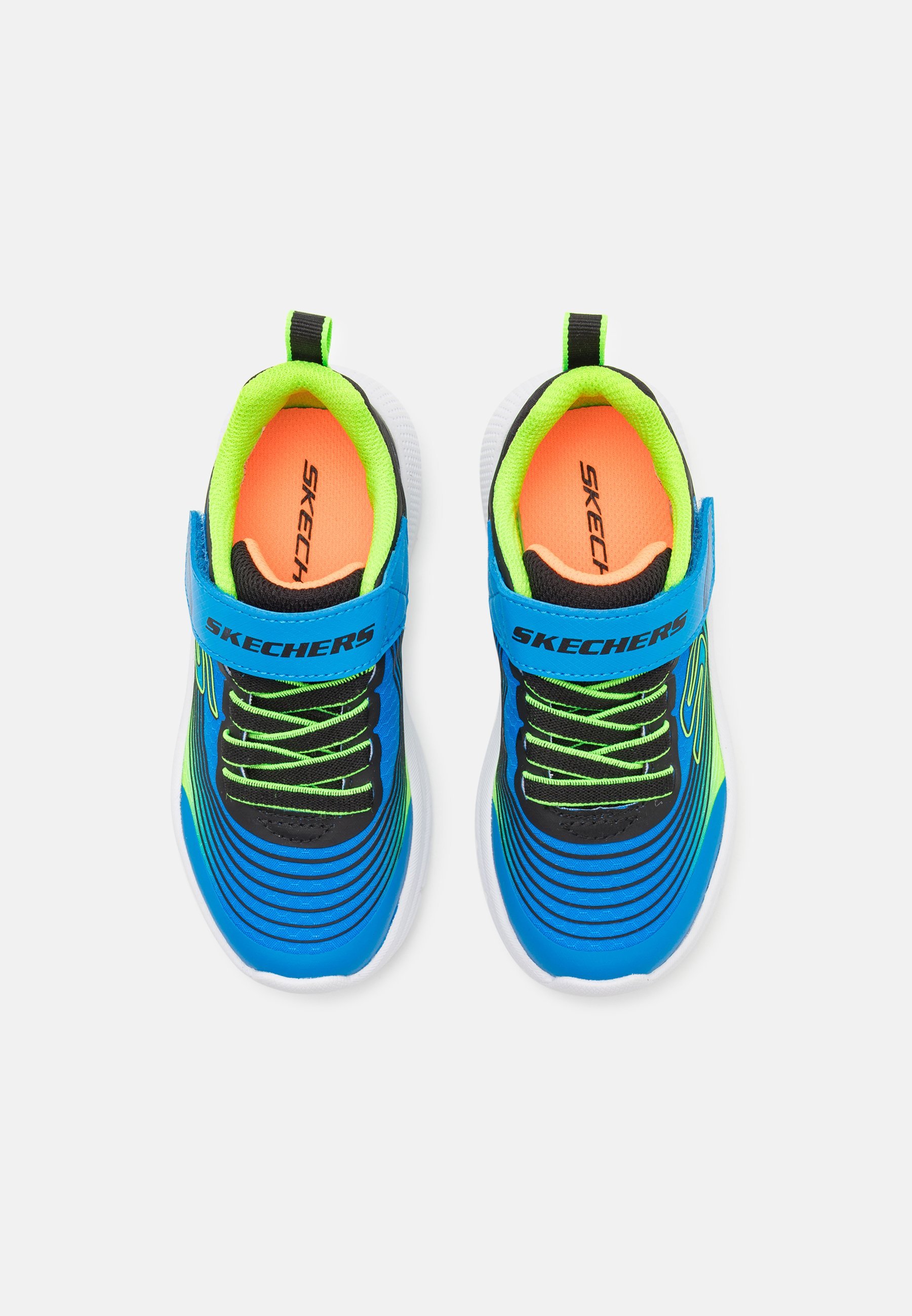 Skechers MICROSPEC ADVANCE - Scarpe da ginnastica - nero/antracite/argento