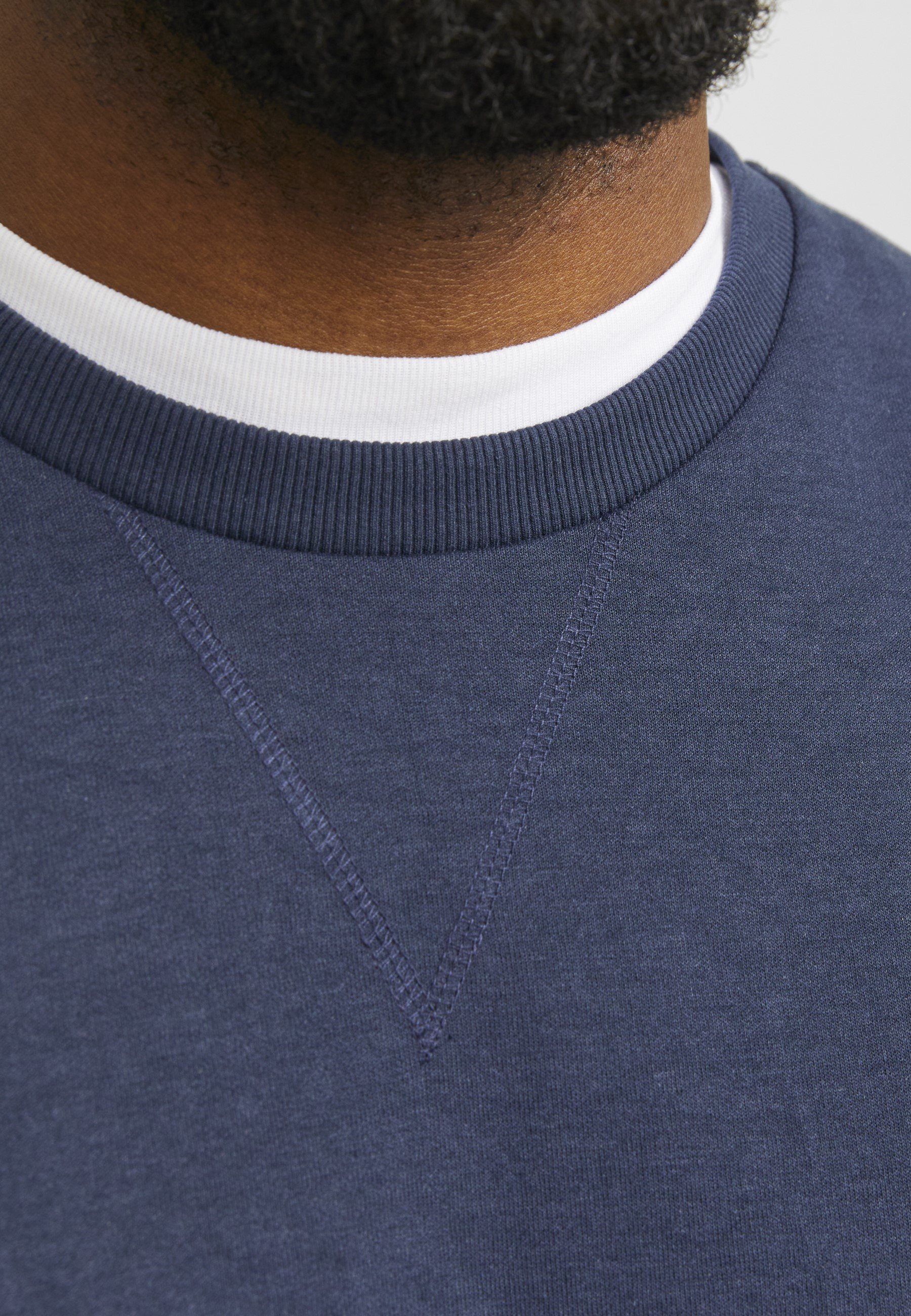 Jack & Jones BASIC CREW NECK - Sweatshirt - marineblauwe blazer