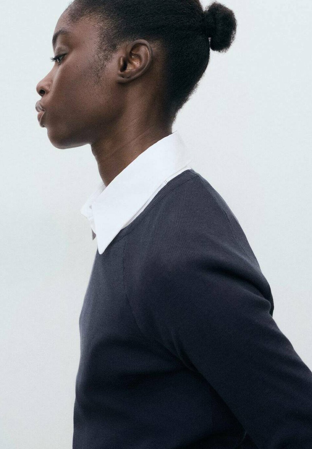 Pull Mango - bleu foncé