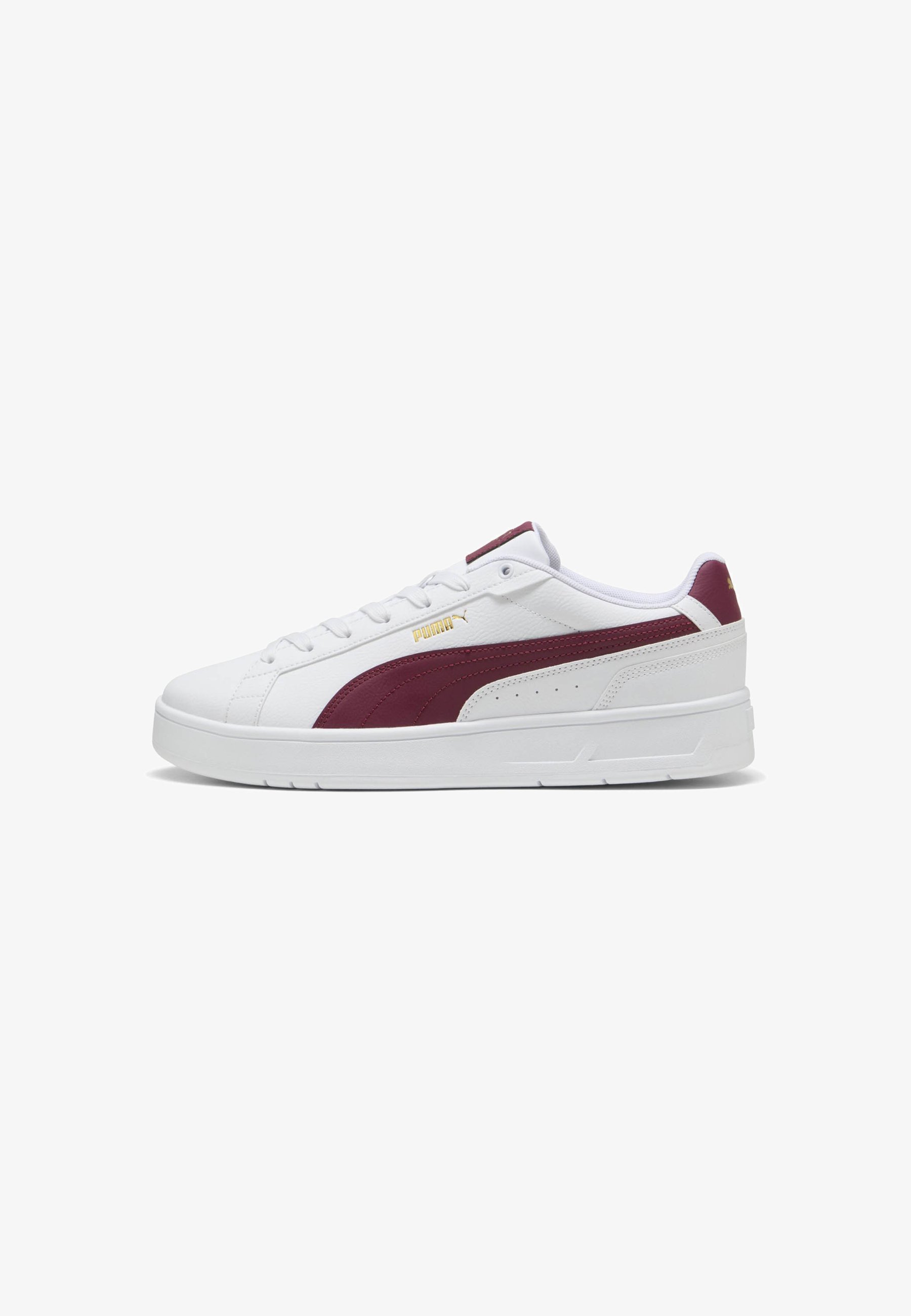 Puma COURT CLASSICO - Buty sportowe - puma white team regal red puma gold