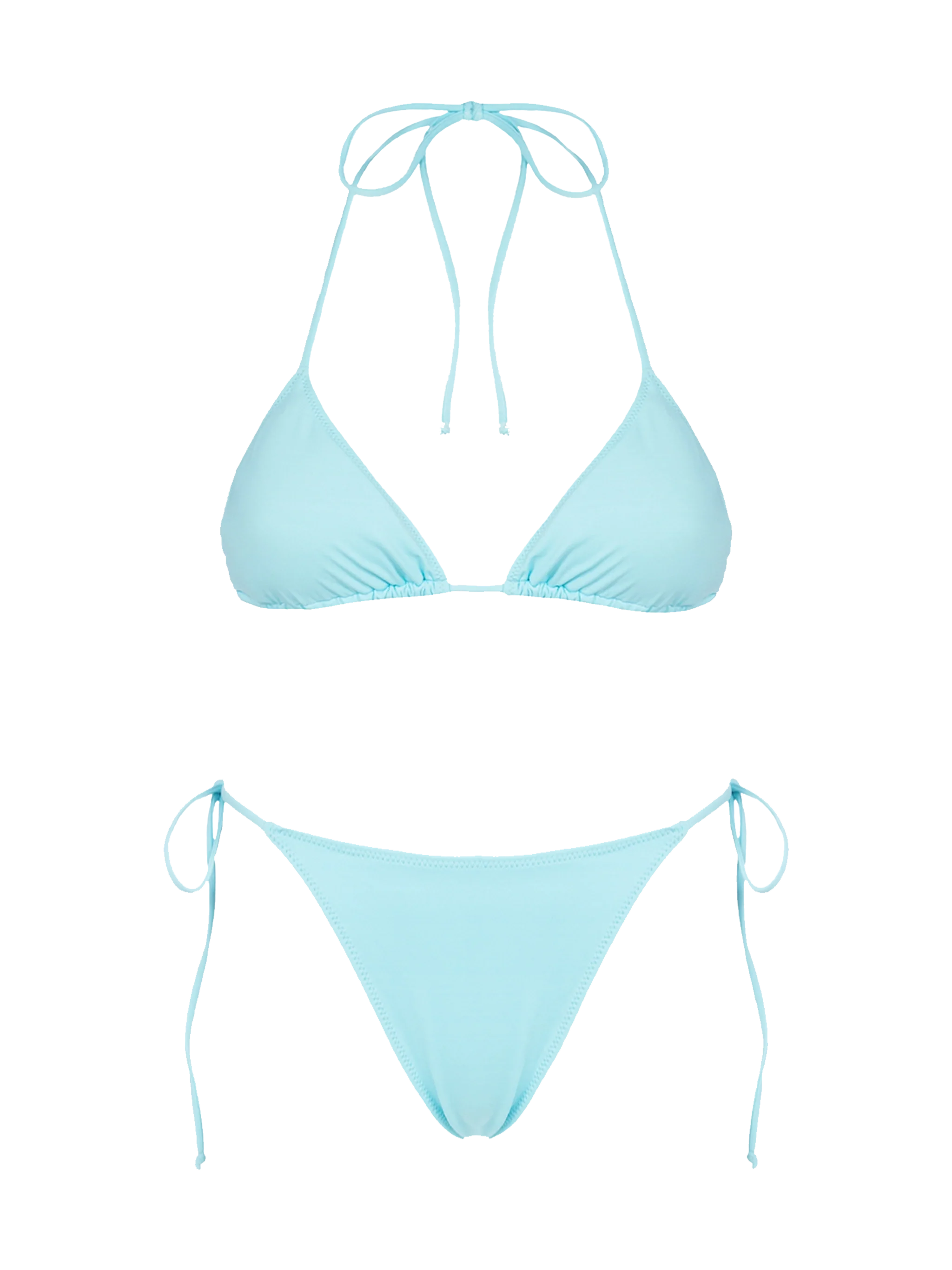 Leah Marielle Aqua Triangle Bikini voor dames