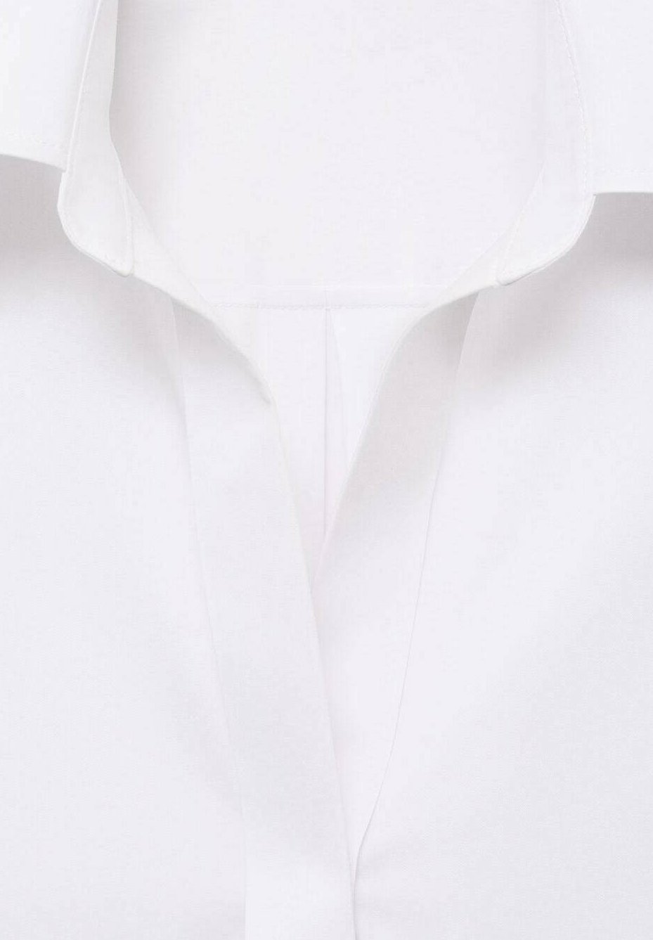 Mango Bluse mit Knopfleiste – cremeweiß