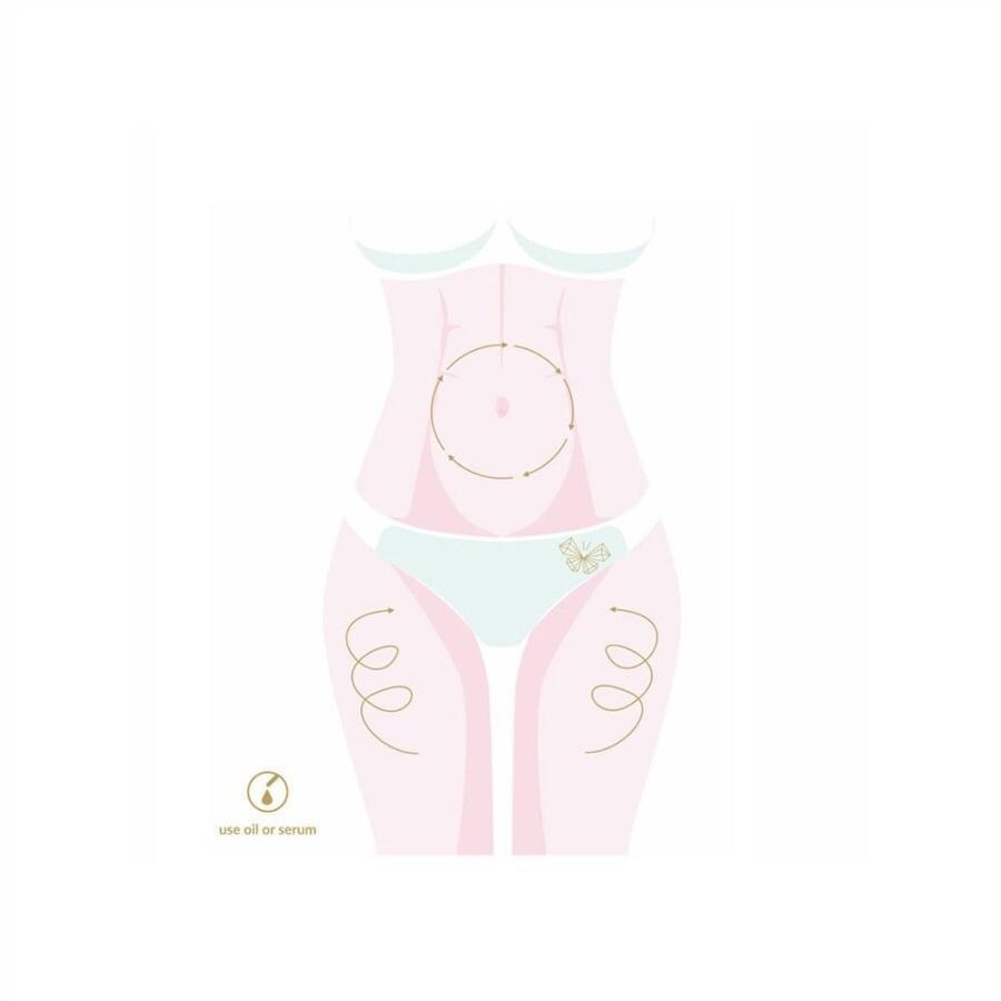 Crystallove Massage-Accessoire Schröpfkopf – Rose – 1 Stück