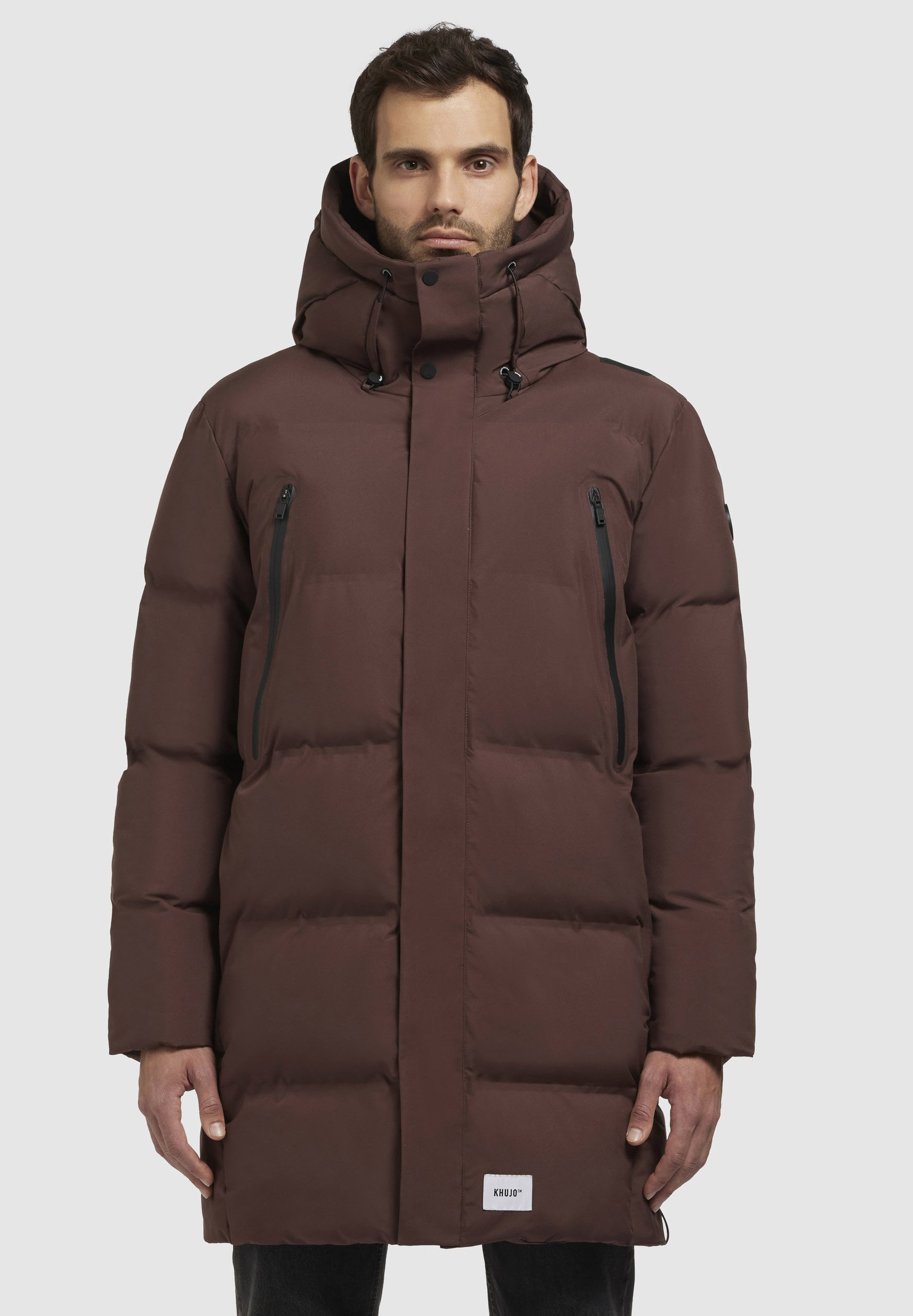 khujo MORSE2 - Veste d'hiver - weinrot