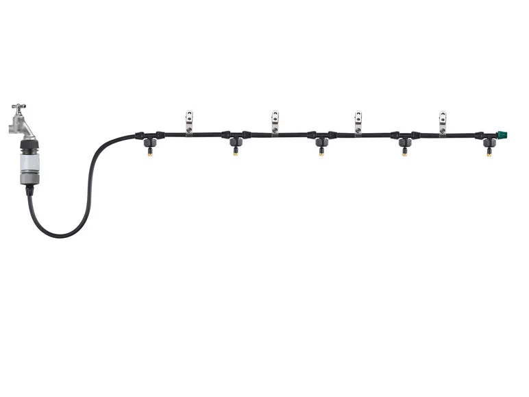 Systemy PARKSIDE® proporciona refrigeração e irrigação por meio de nebulização.