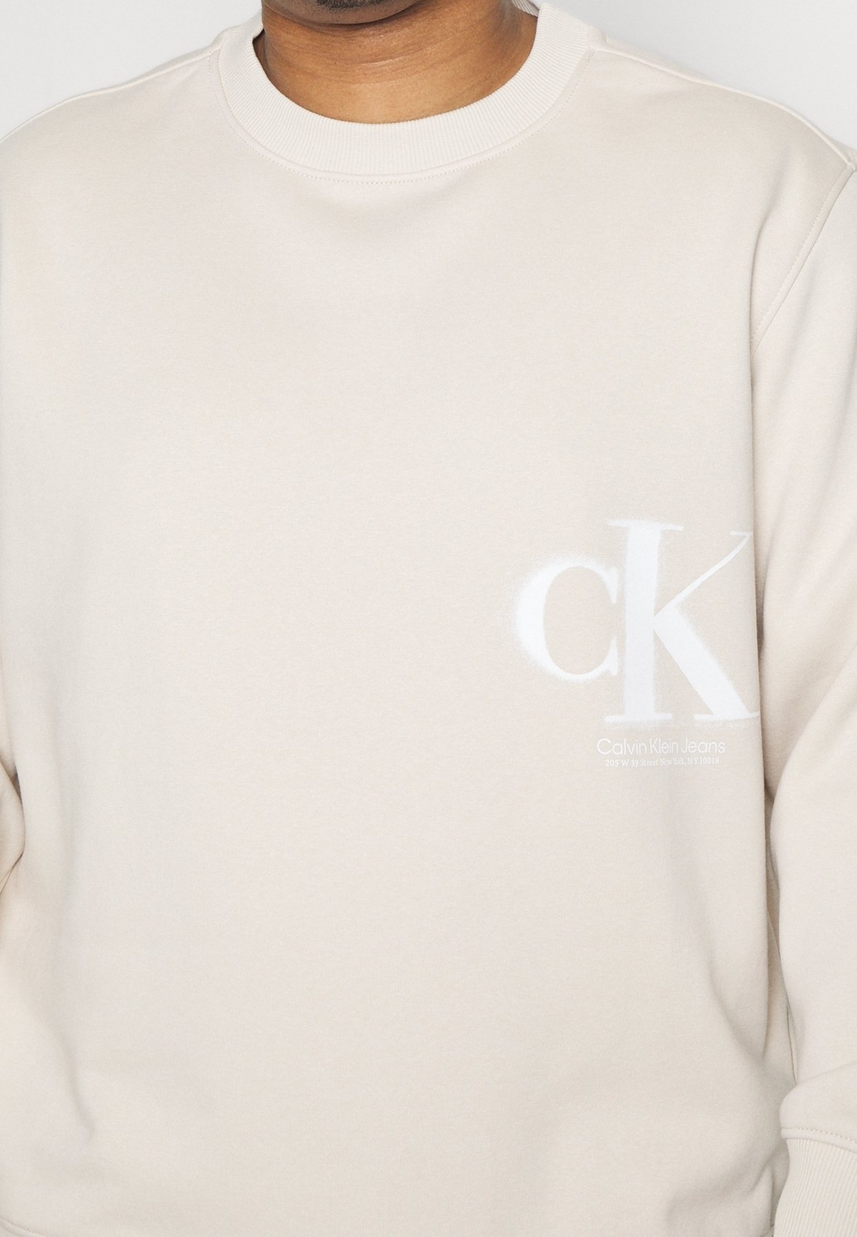 Calvin Klein Jeans Plus Sweatshirt - beige
