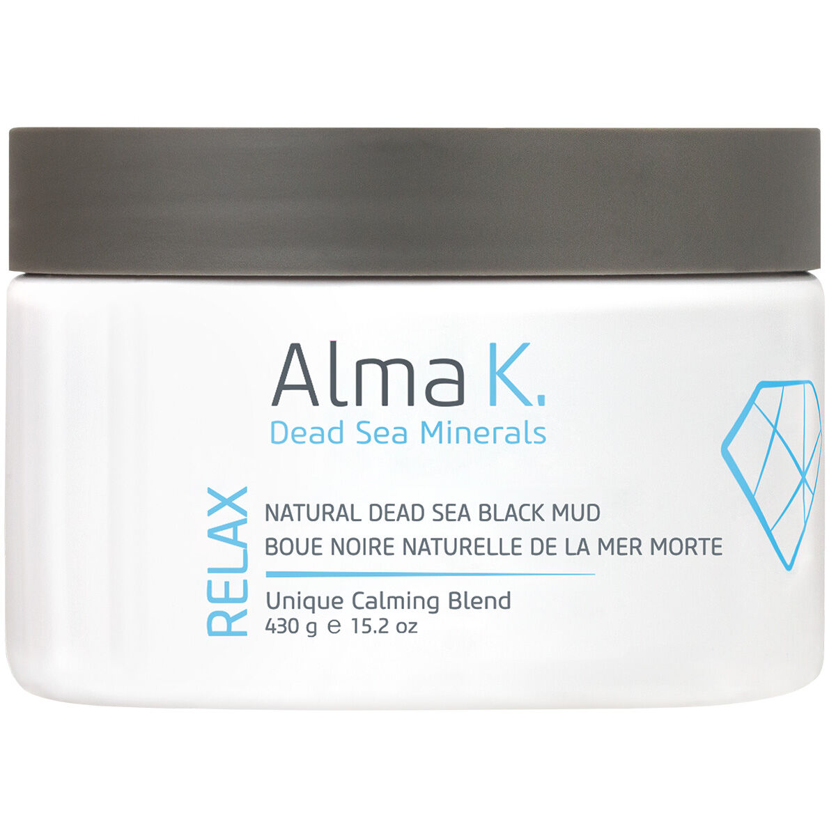 Alma K naravno črno blato Mrtvega morja 430 g sprostitev