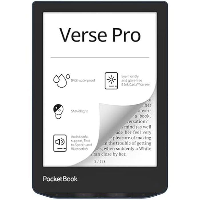 Liseuse PocketBook Verse Pro - Étanche IPX8 - Écran 7