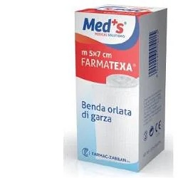 FARMAC-ZABBAN Med's Farmatexa Gaze-Verband mit Rand 500x7 cm