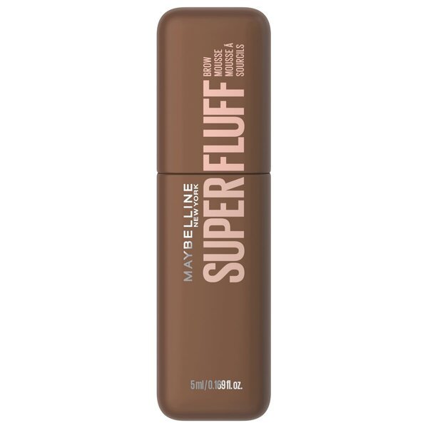 Maybelline New York Superfluff 255 mīksti brūnas uzacu putas<br>5ml