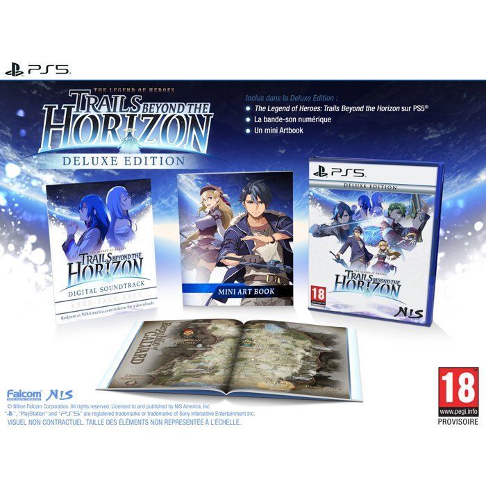 La leyenda de los héroes: Senderos más allá del horizonte - Edición Deluxe - Juego para PS5
