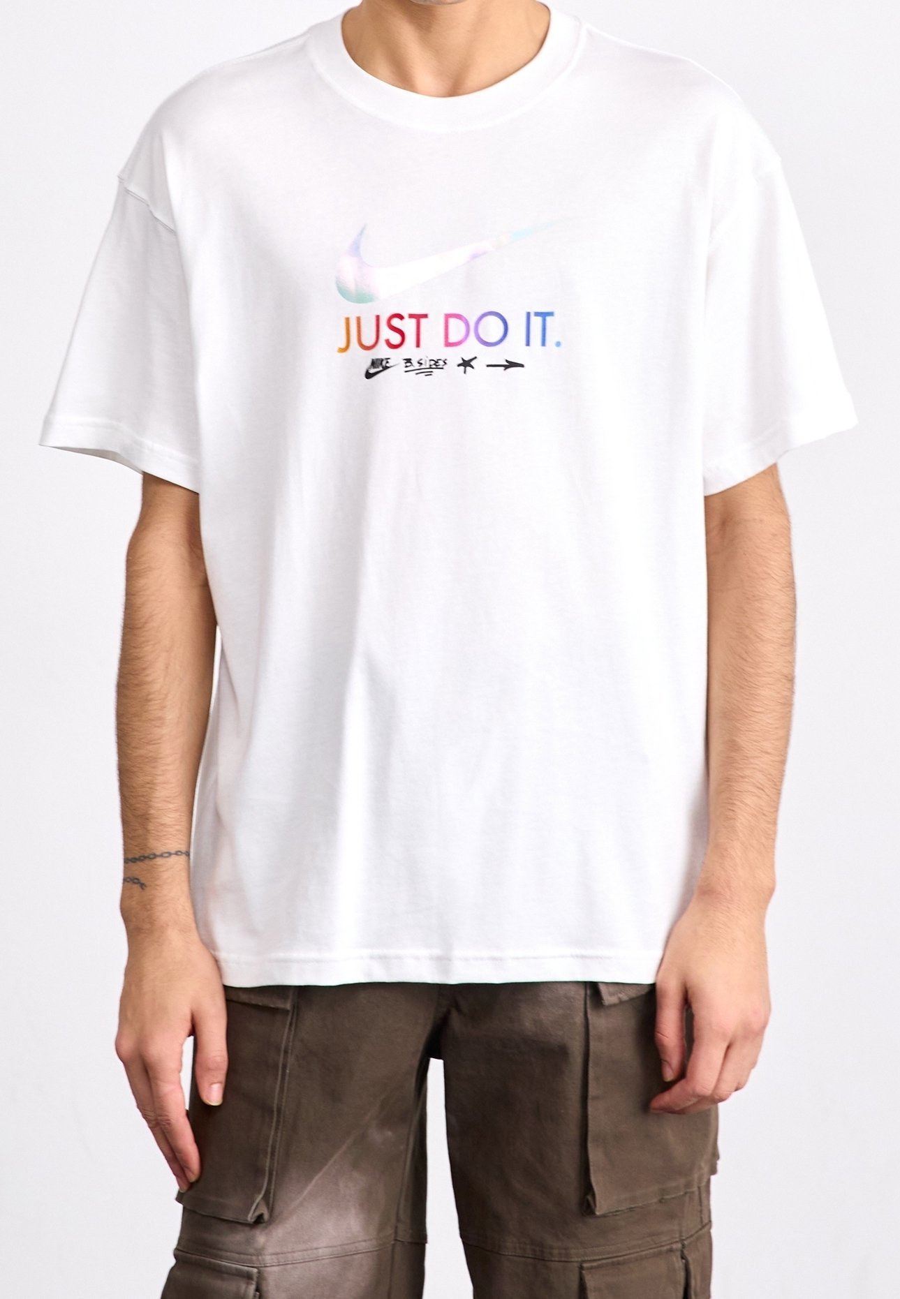 Nike Sportswear Print T-skjorte - hvit