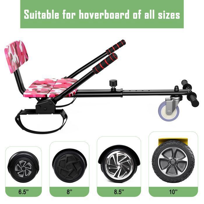 Set composto da hoverboard e hoverkart da 6,5