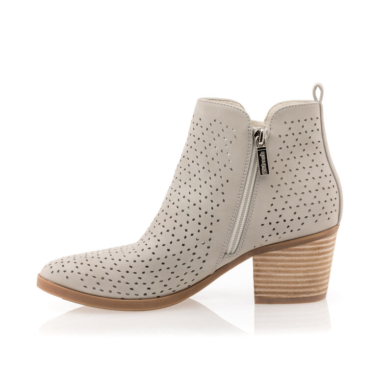 Graue Damenstiefel / Stiefeletten