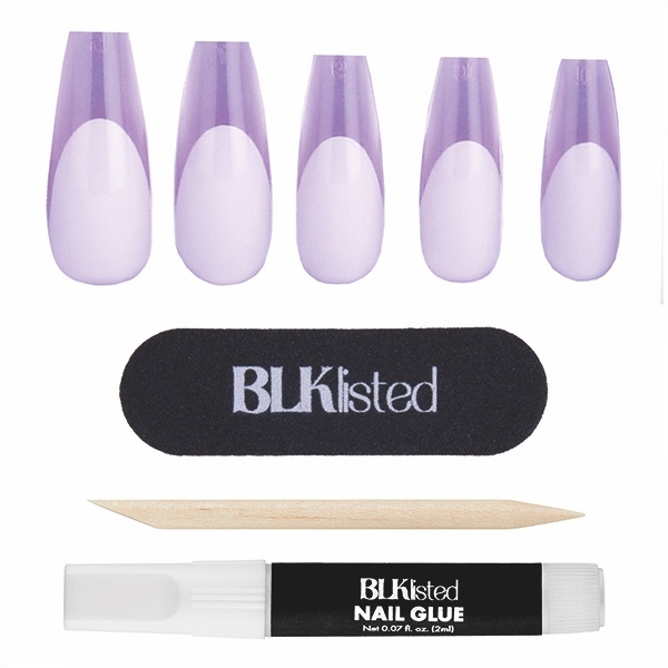 Unghii acrilice instant BLKListed, Mauving Mad