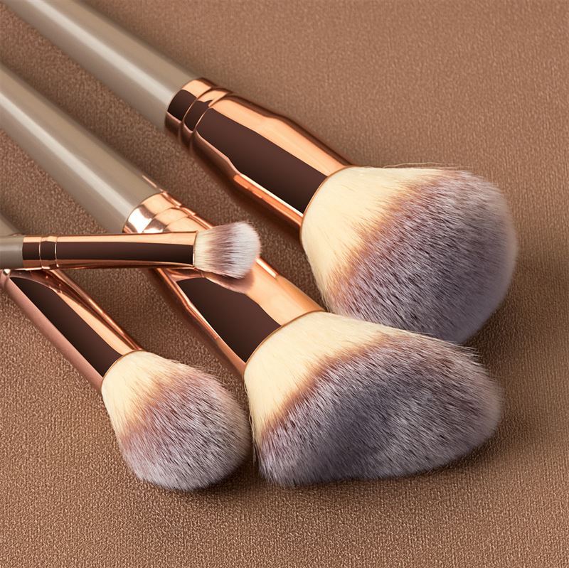 Technique Pro Pinselset Šminka od divokoze-Pinselset - Khaki