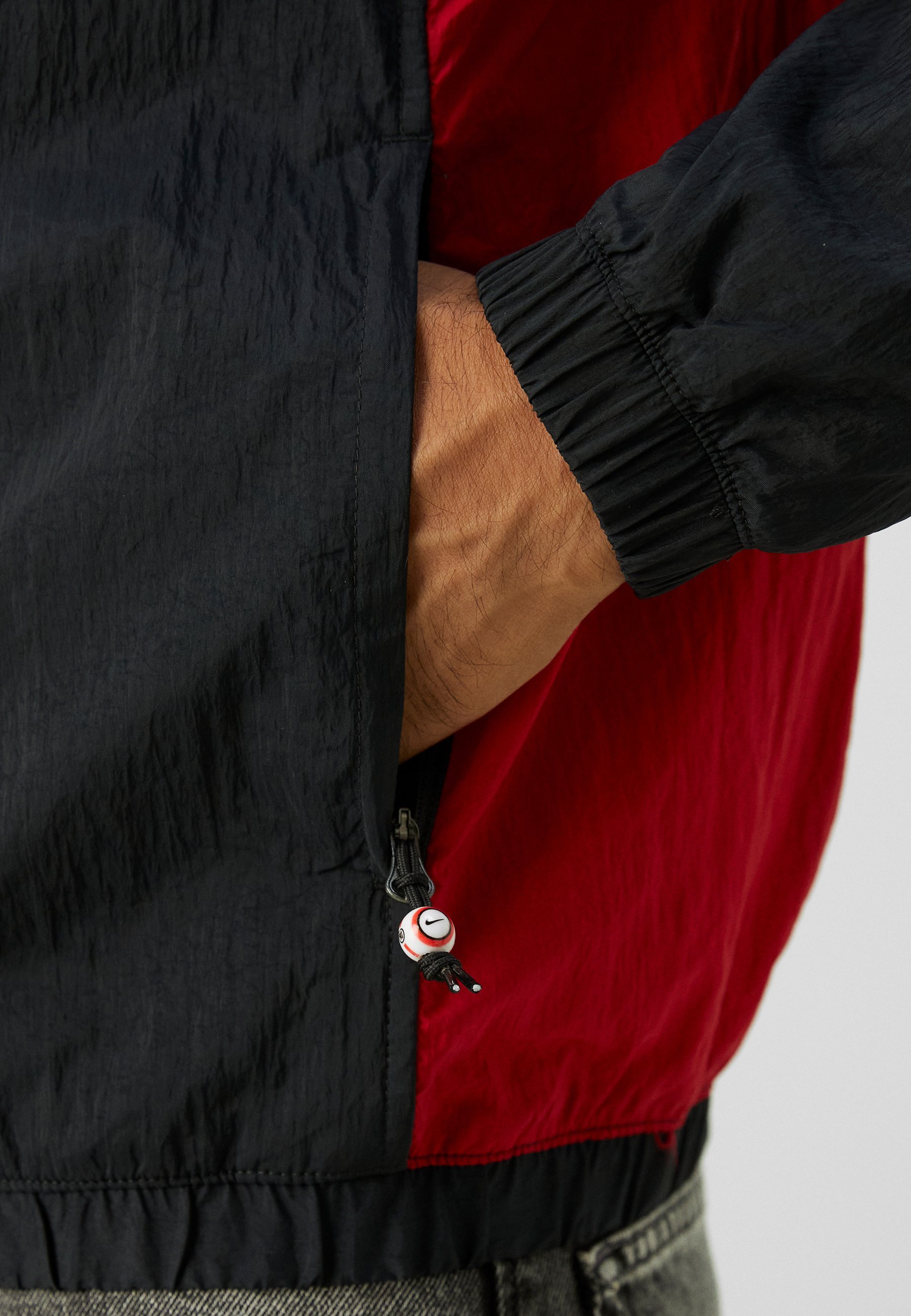 Veste Nike Performance TOTAL 90 - Veste d'entraînement - Noir/Rouge gym